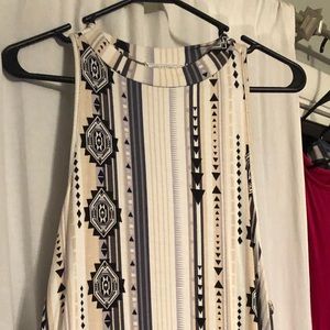 Abela high neck dress